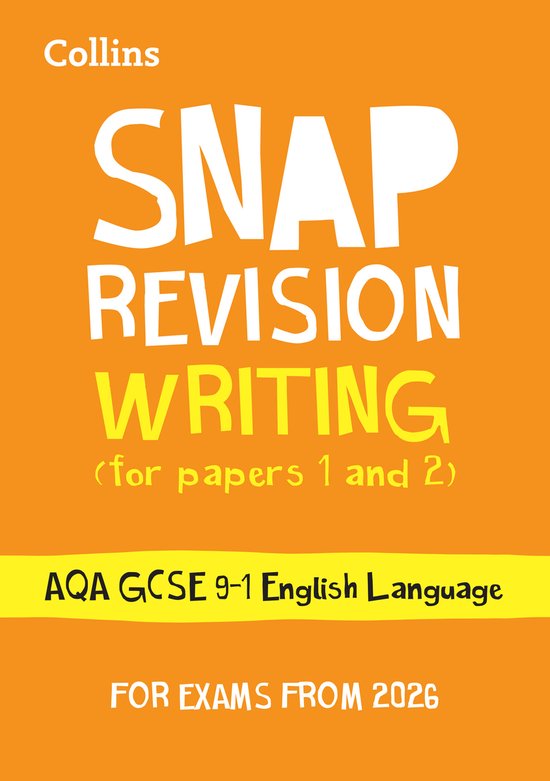 Collins GCSE Grade 9-1 SNAP Revision- AQA GCSE 9-1 English L ... - cover
