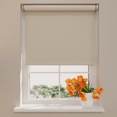 Bol.com Radeco® Rolgordijn Verduisterend - Easy Match - Sand - 220 x 190 cm - Rolgordijn zonder boren - Maten van 40 t/m 240 cm ... aanbieding