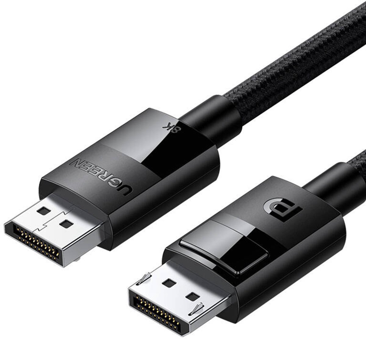 Ugreen 80391 8K 2 X Displayport Mannelijke-Mannelijke Videokabel