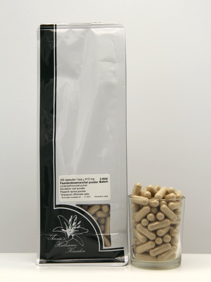 Paardenbloemwortel capsules 295 stuks