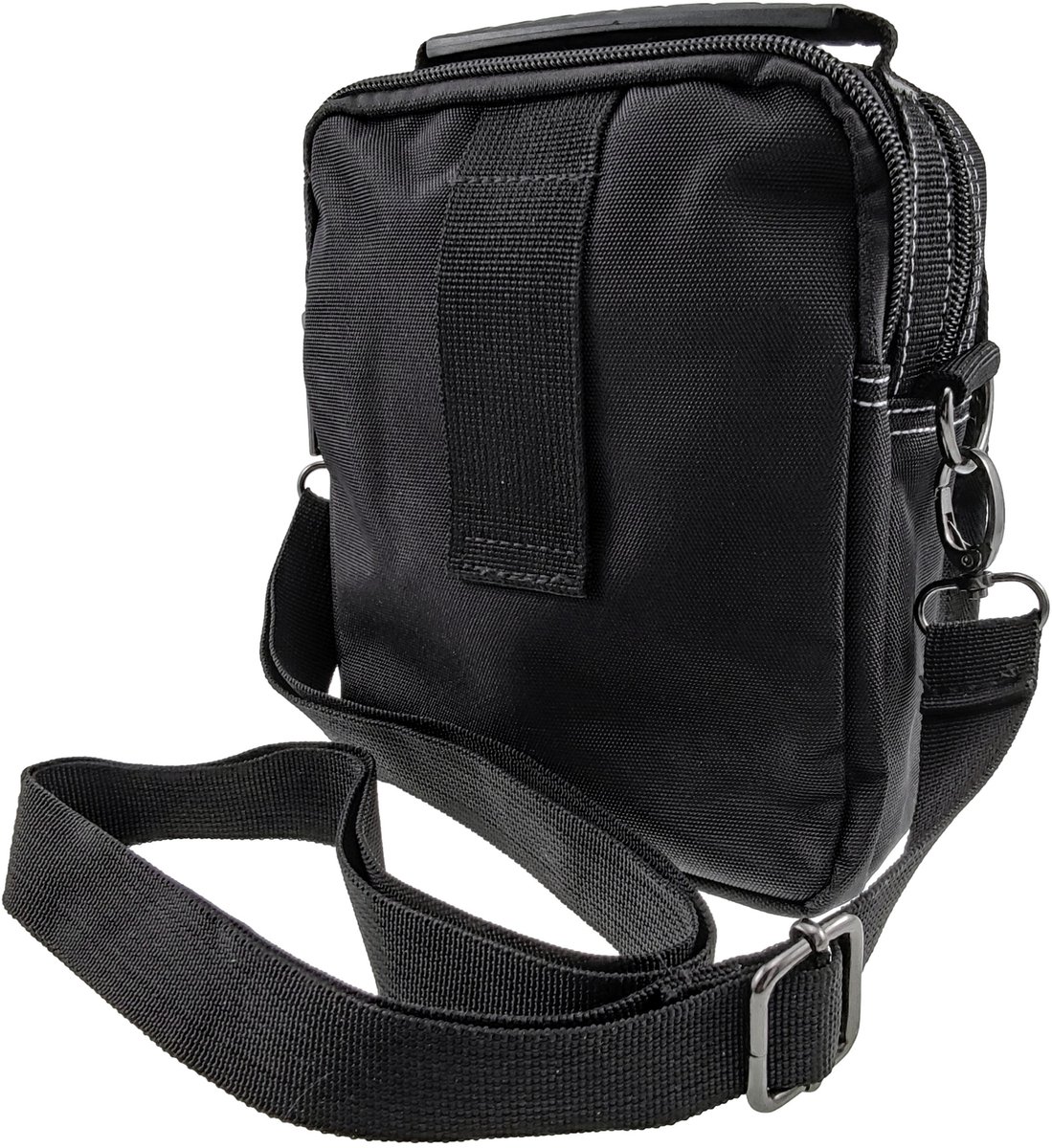 Crossbodytas met Meerdere Compartimenten, Heuptasje, Kleine Schoudertas Heren - Verstelbare Riem