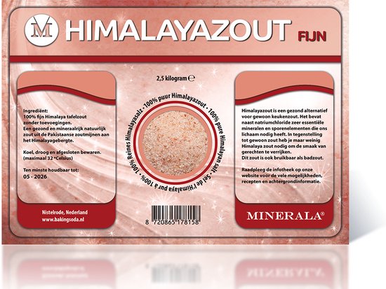Himalayazout Fijn 2 5 Kg Minerala Tafelzout Keukenzout himalayazout-fijn-2-5-kg-minerala-tafelzout-keukenzout