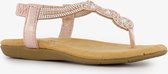 Blue Box meisjes sandalen met strass steentjes - Roze - Maat 28