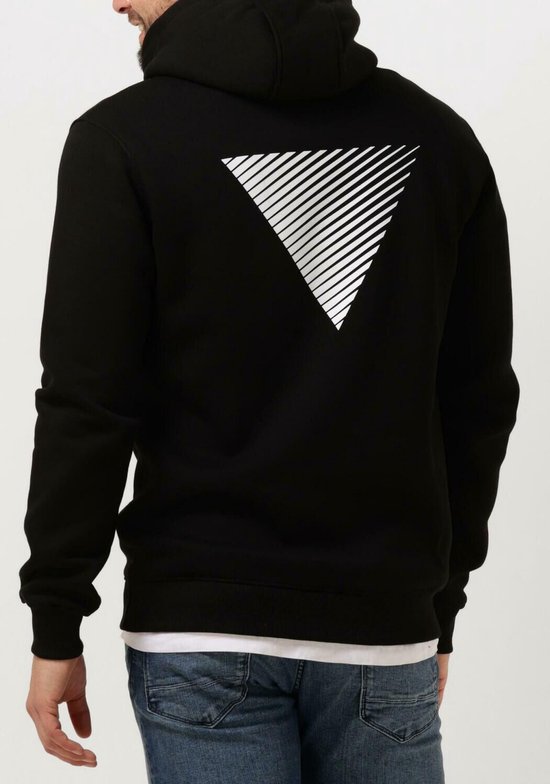 PURE PATH Pure Logo Sweat à capuche Pulls & Pulls & Gilets Homme - Pull - Sweat à capuche - Cardigan - Zwart - Taille M