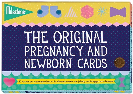 Milestone Cards gebeurtenis kaarten - Zwangerschapskaarten originele editie