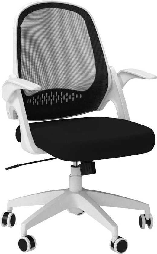 Ergonomische bureaustoel - bureaustoel met hoge rugleuning, verstelbare lendensteun,56D x 27.5W x 56.5H centimetres