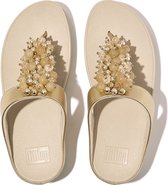 FitFlop Fino Bauble-Bead Toe-Post Sandals GOUD - Maat 41