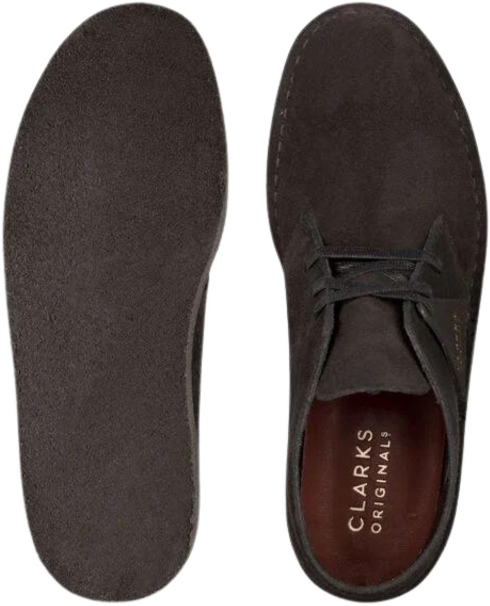 Clarks - Desert Boot suede black