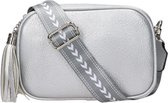 Hernan Kleine Crossbodytas / Schoudertas Dames - Camera Bag - Zilver