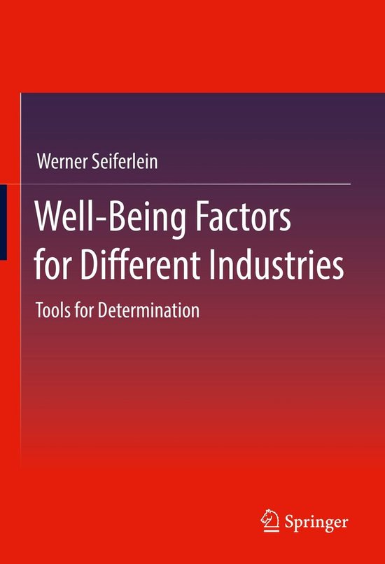 Social Sciences (R0) - Well-Being Factors for Different Indu ... - cover