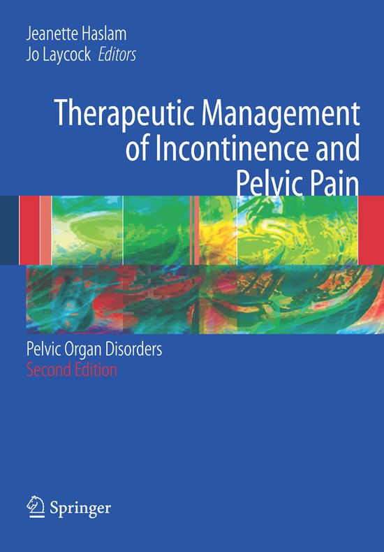 Therapeutic Management of Incontinence and Pelvic Pain - cover