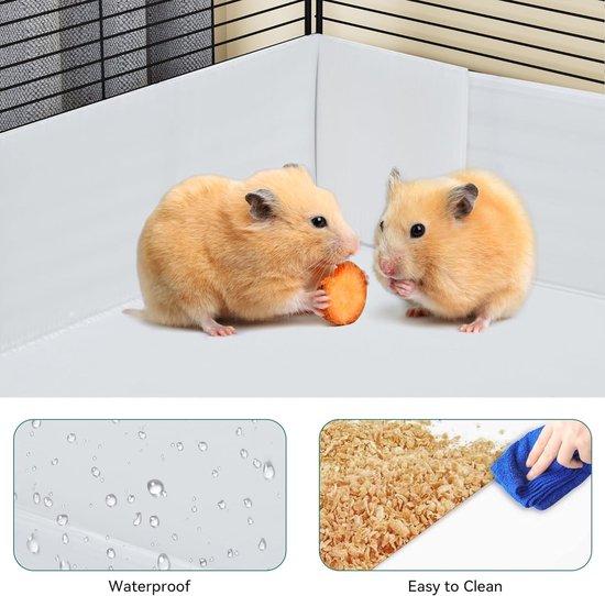 Konijnenkooi, Kooi voor Cavia, Metalen Kleine Dierenkooien