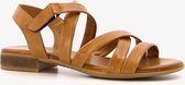 Harper leren dames sandalen bruin - Maat 36
