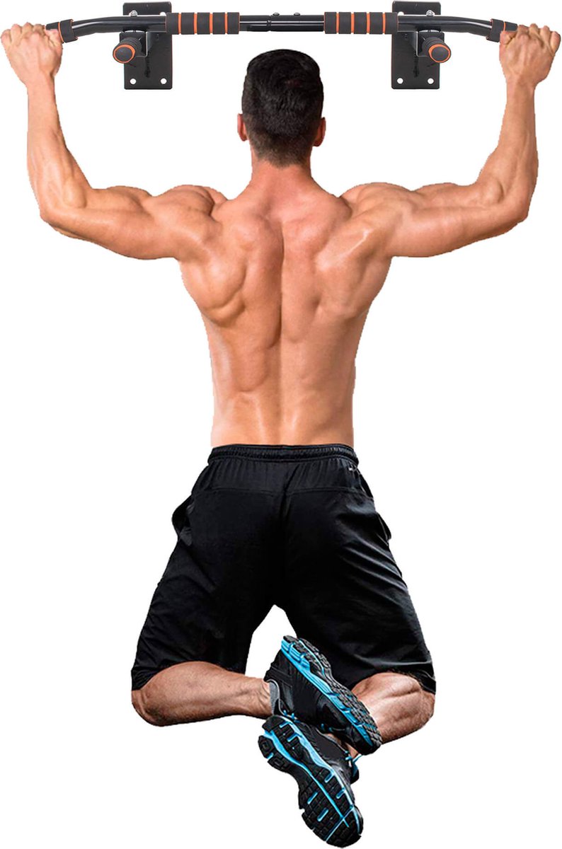 Springos Pull Up Bar | Optrekstang Fitness | Chin Up Bar | Pullup Bar 250 KG thumbnail 5
