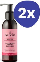 Sukin Rosehip Enriching Nourishing Cream Cleanser (2x 125ml)