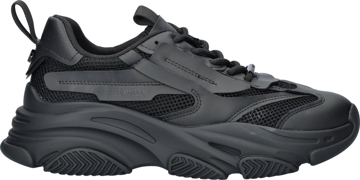 Steve Madden Possess heren sneaker - Zwart - Maat 42