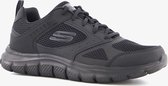Chaussures de sport pour hommes Skechers Track Syntac - Zwart - Taille 485 - Confort Extra - Mousse à mémoire de forme