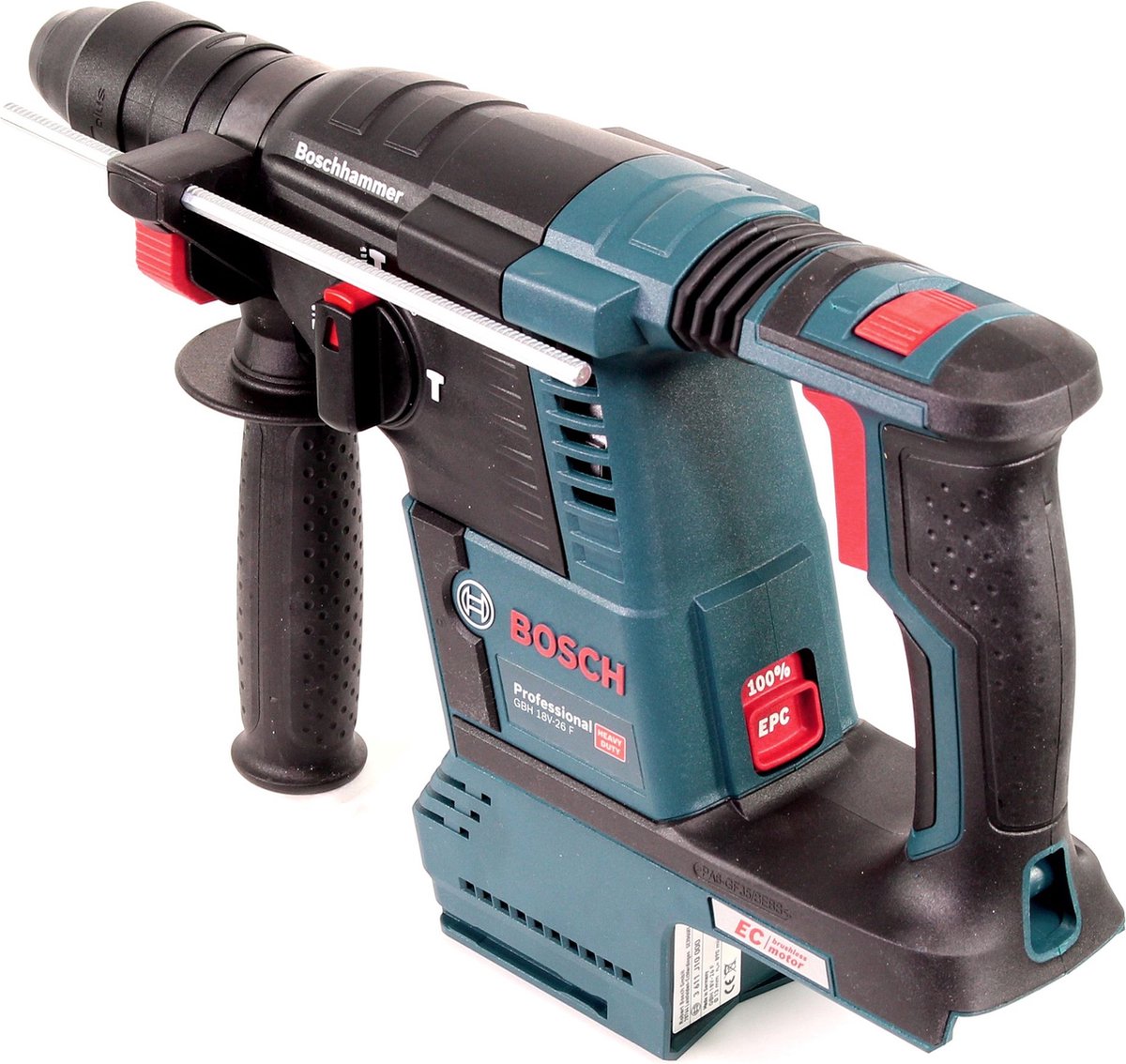 Bosch Professional GBH 18V-26 Accu combihamer SDS-Plus 2,6J 18V Basic Body thumbnail 6