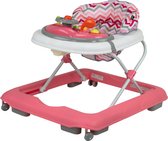 Novi Baby® Funnie Siège trotteur - Chaise de marche - avec plateau de jeu - rose