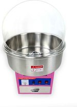 HCB® - Professionele Horeca Suikerspinmachine - 230V - Suikerspin machine - 52x52x82 cm (BxDxH) - 21 kg