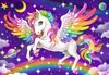 Ravensburger puzzel Unicorn and Pegasus - Legpuzzel - 2x24 stukjes