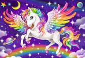 Ravensburger puzzel Unicorn and Pegasus - Legpuzzel - 2x24 stukjes