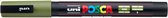 Krijtstift - Chalkmarker - Universele Marker - Uni Posca Marker - Groen - 7 kaki - PC-3M - 0,9mm - 1,3mm - 1 stuk
