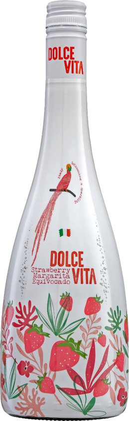 Dolcevita Strawberry Margarita 0% cocktail (0 x 6)