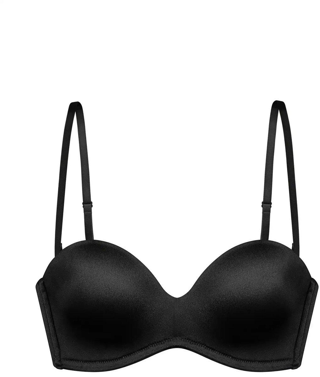 Dorina strapless BH - Bandeau bh - Sublime Sculpt - 70D - Zwart
