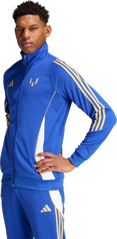 Veste d'entraînement adidas Performance Pitch 2 Street Messi - Homme - Blauw- S