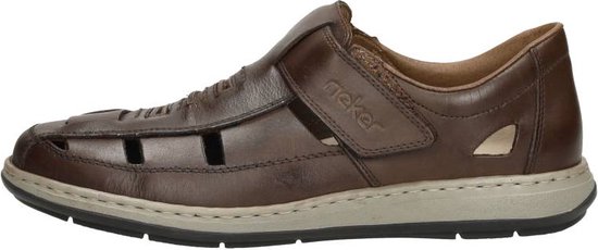 Rieker Heren 18266 Slipper, bruin, 44 EU, bruin, 44 EU