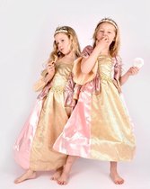 Den Goda Fen Vêtements de déguisement Royal Princess - Robe - 122-128cm - 6-8 ans - Rose