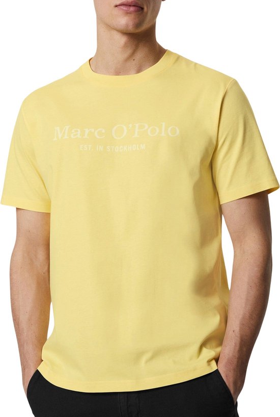 Marc O'Polo Regular Logo Crew T-shirt Mannen - Maat L