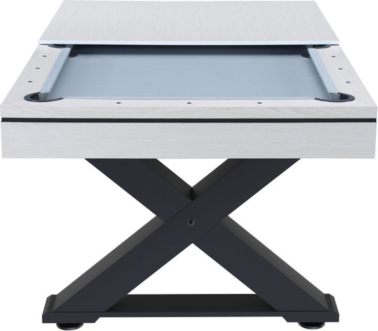 Riley Supersize 6ft 6 inch opvouwbare pooltafel met tafeltennis