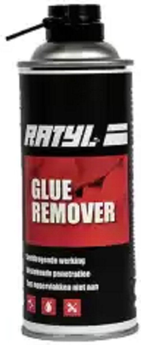 Ratyl-Remover 400 ml - ontvetter, sticker- en lijmverwijderaar-Voor een optimale ontvetting is dit product verrijkt met plantaardige extracten