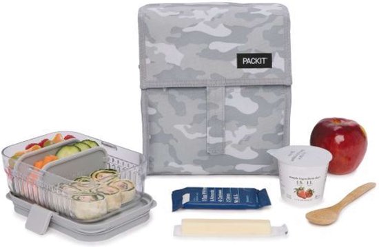 Pack It - Koeltas Lunch Arctic Camo - Polyester - Grijs van Pack It — afbeelding 5