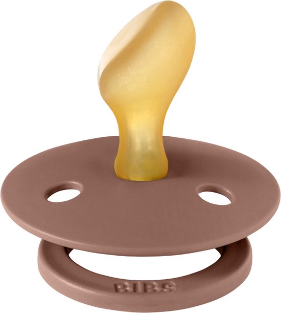 Bibs Blush/Woodchuck 6-18 Mois 2 Pièces Sucette Anatomique 2211421