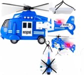 Ilso politie helikopter - licht en geluid - 1:16 - inclusief batterijen