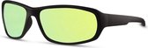 Cwi Sportzonnebril Unisex Cat.3 Zwart/groen (cwi5009)