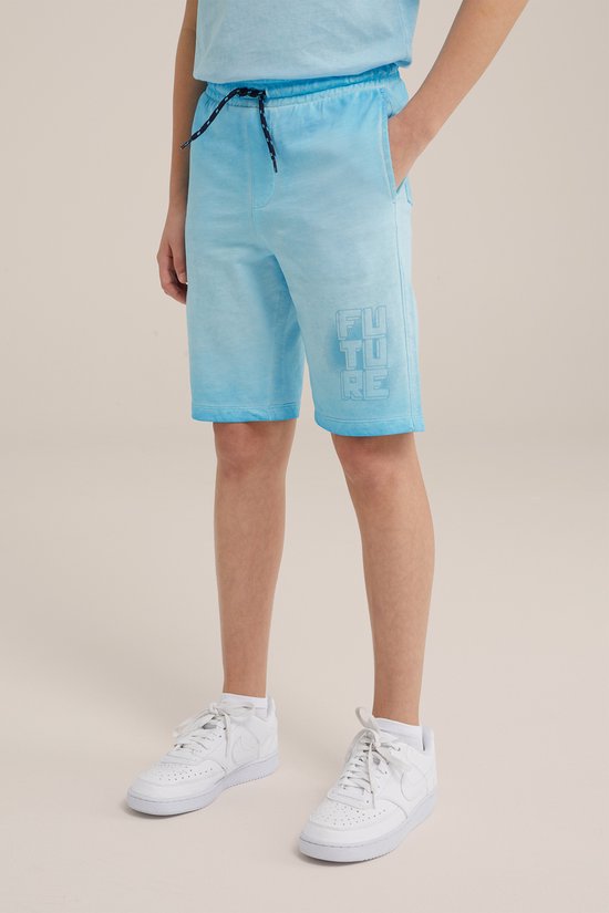 WE Fashion Jongens sweatshort met dessin