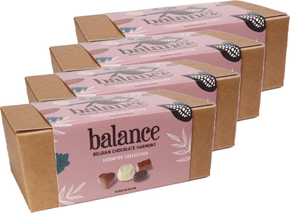 Balance | Assorted Collection | 4 stuks | 4 x 195g