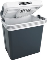 Tristar Glacière KB-7524 - Capacité 24 litres - Réfrigérateur électrique pour la maison et en déplacement - Chargeur de voiture 12V et prise 230V - Refroidit et chauffe - Grijs