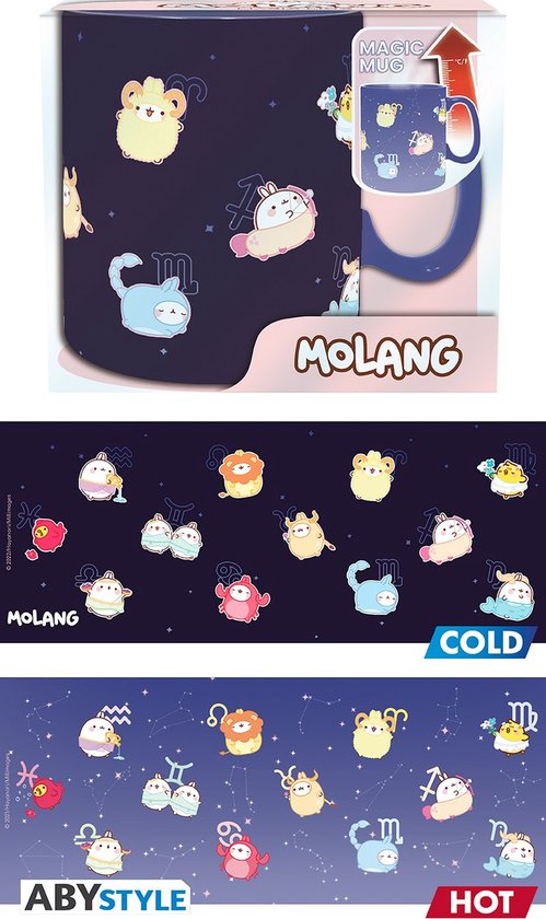 ABYstyle Molang Heat Change Mug-Astrology (Diversen) Nieuw