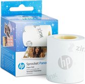 HP - Papier pour 500 Panorama - Impression instantanée - Papier d'impression - 54 impressions - Créez des photos couleur de 0 à 2 pouces de long