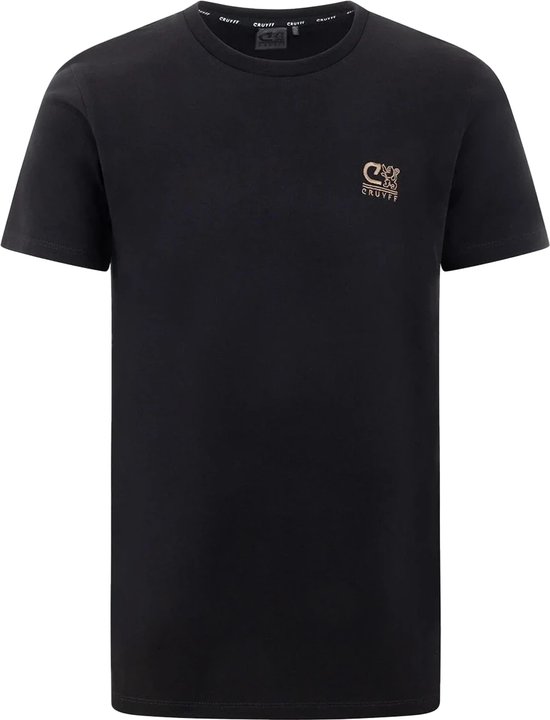Cruyff energized t-shirt in de kleur zwart.