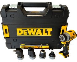 DeWALT DCD703NT Multi-head Accu Schroefboormachine 12V XR Basic Body in TSTAK
