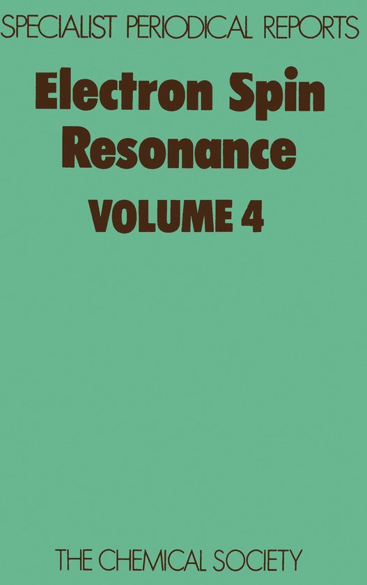 Electron Spin Resonance - cover