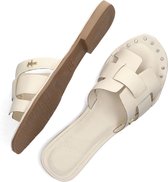 Mexx Lisa Slippers - Dames - Wit - Maat 36