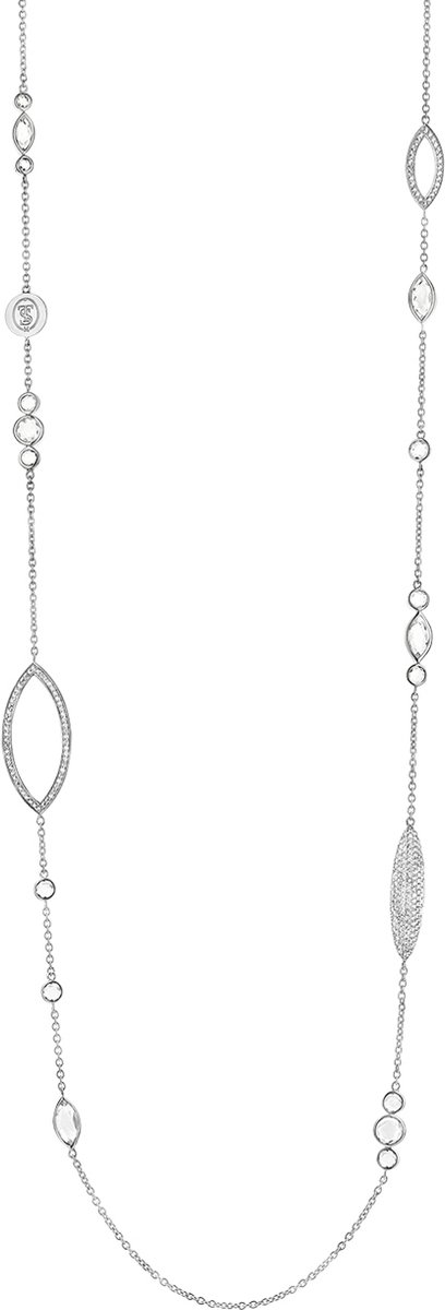 TI SENTO Ketting 3846ZI - Zilveren dames ketting - Maat 90