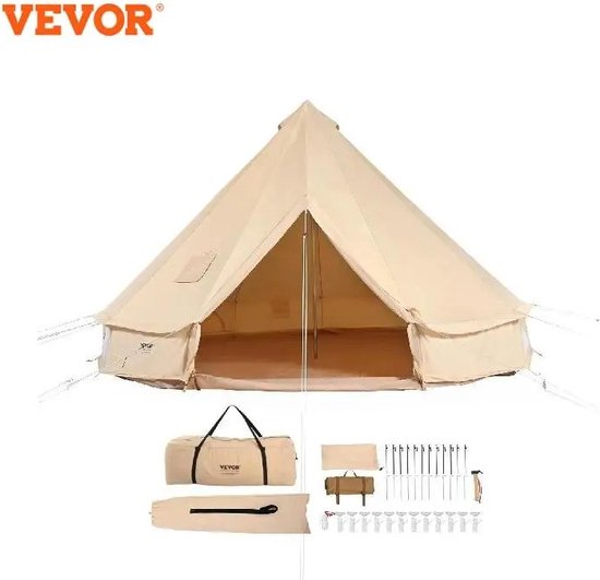 Kampeerchaos in stijl met de Justcamp Scott 4-persoons tent